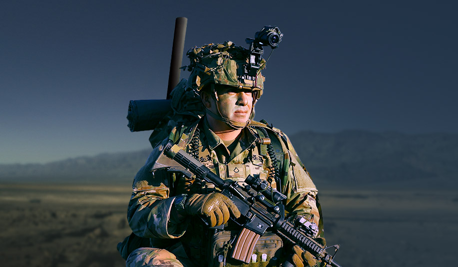 A US Army soldier