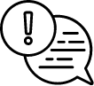 an icon of a exclamation point