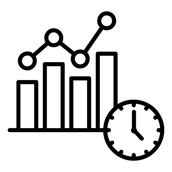 an icon of a bar chart