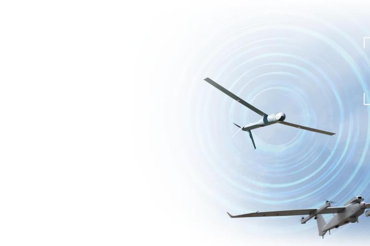 A group of airplanes flying in the sky alongside a satellite, showcasing aviation and space technology together.