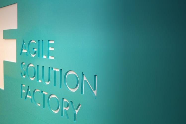 Logo design for ASF featuring modern typography and a sleek, minimalist aesthetic.