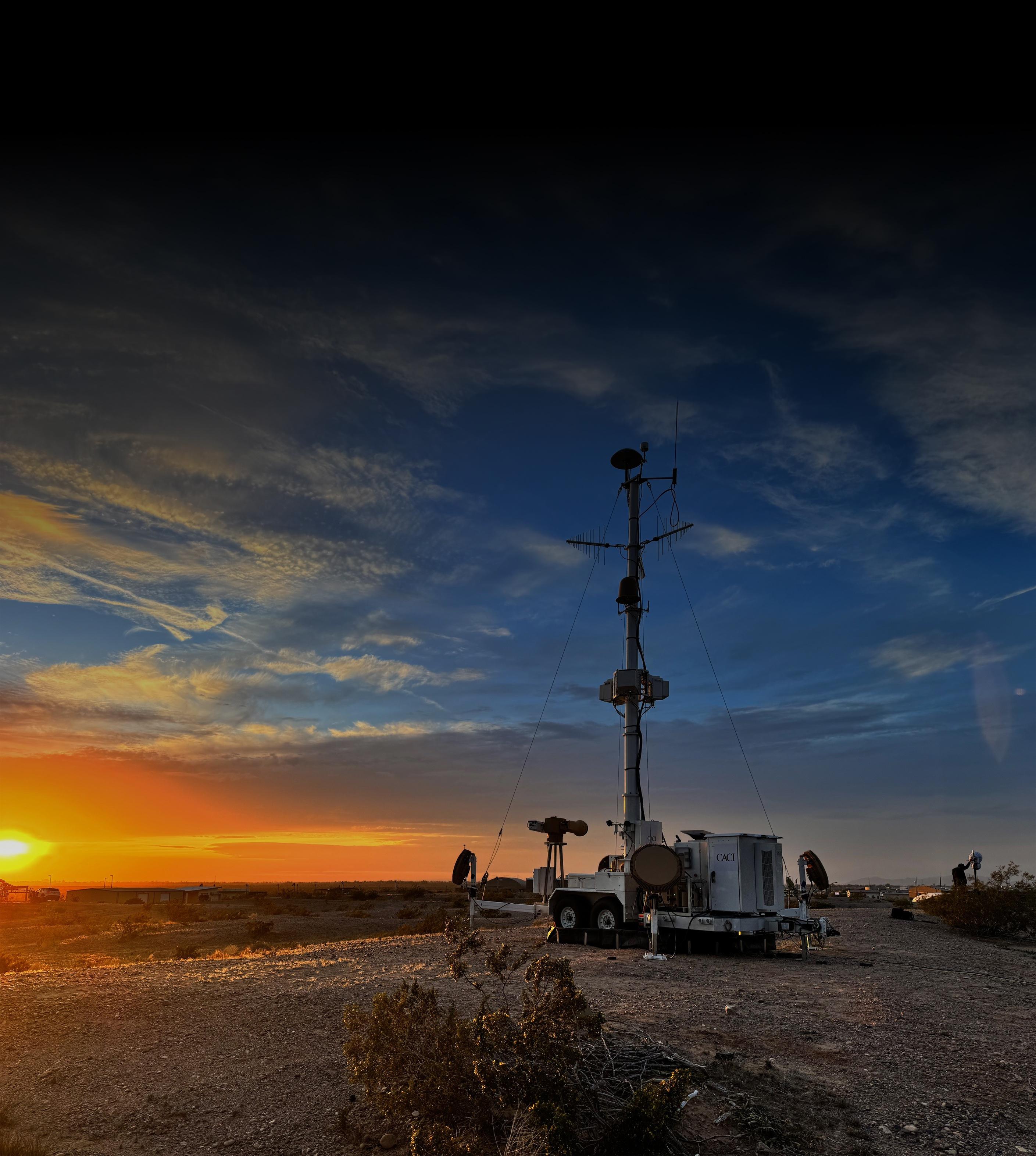 CACI's Merlin against a desert backdrop