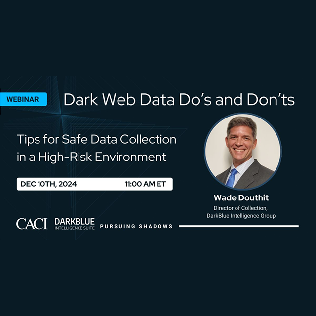 Dark Web Data Do's and Don'ts: Tips for Safe Data Collection in a High-Risk Environment