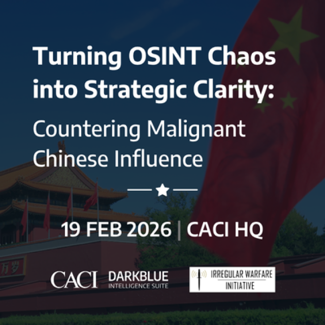 Turning OSINT Chaos into Strategic Clarity: Countering Malignant Chinese Influence